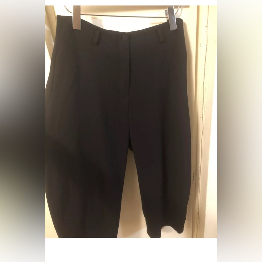 Annette Gortz Black High Waist pants Wide Leg usa sz 6 eur 36 - Picture 7 of 7